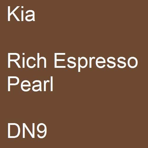 Kia, Rich Espresso Pearl, DN9.